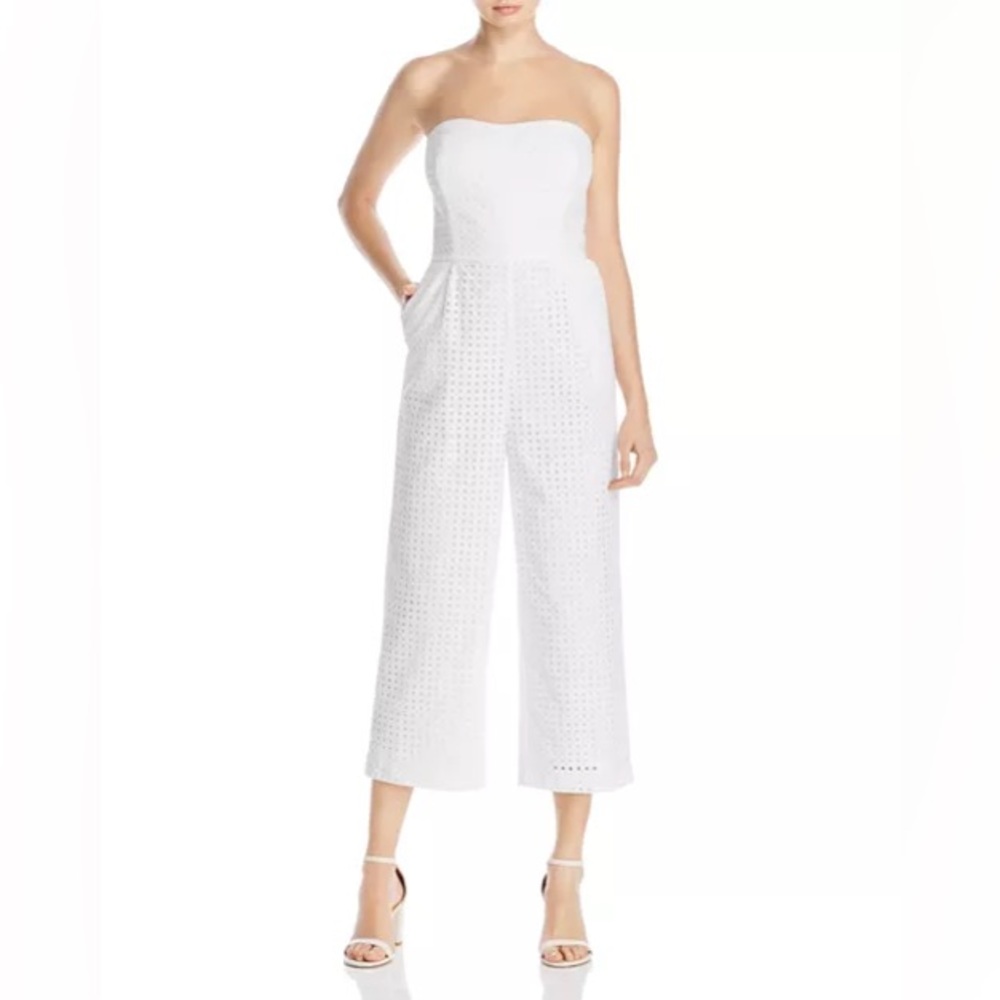 Strapless Eyelet Jumpsuit 4